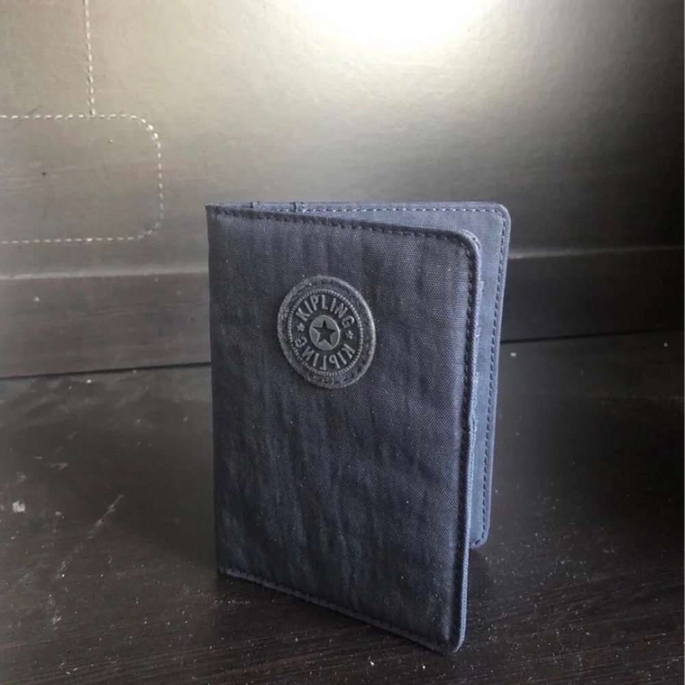 Kipling Navy Blue Passport Holder
